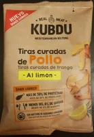 Tiras curadas de pollo -al limón-
