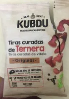 Tiras curadas de ternera