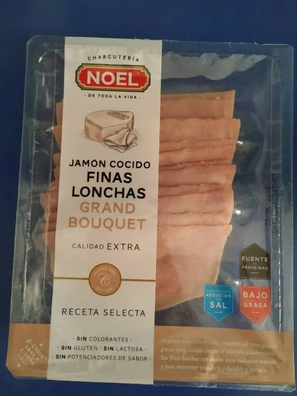 Jamon cocido finas lonchas grand bouquet