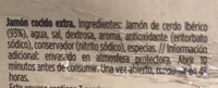 Pétalos de jamón ibérico cocido
