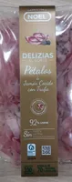 pétalos de jamón cocido con trufa
