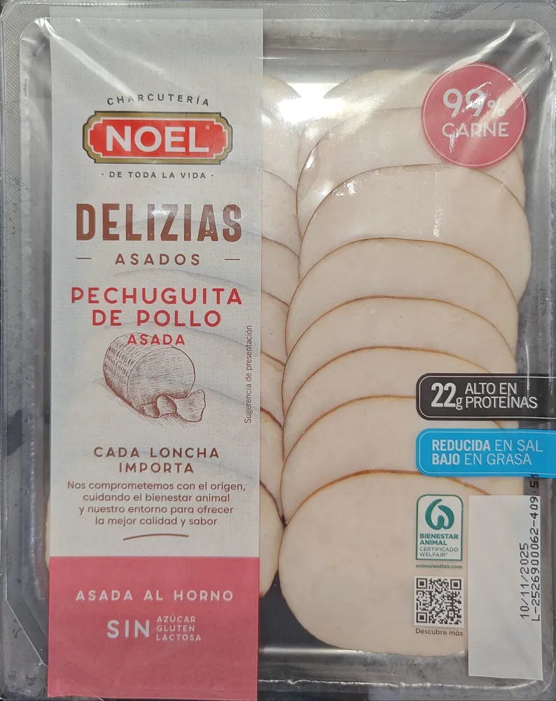 Pechuguita de pollo asada