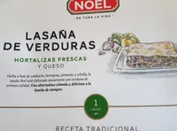 Lasaña de Verduras