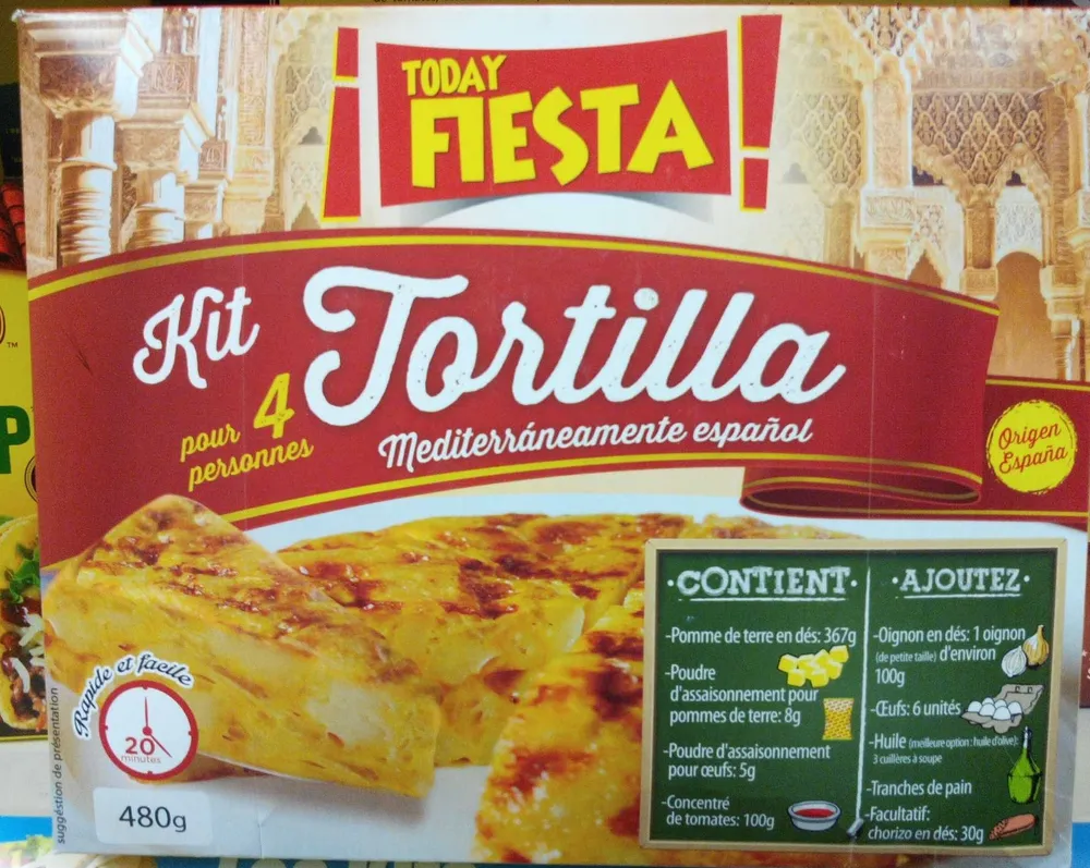 Kit Tortilla Mediterráneamente Español