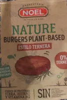 Nature burgers plant-based
