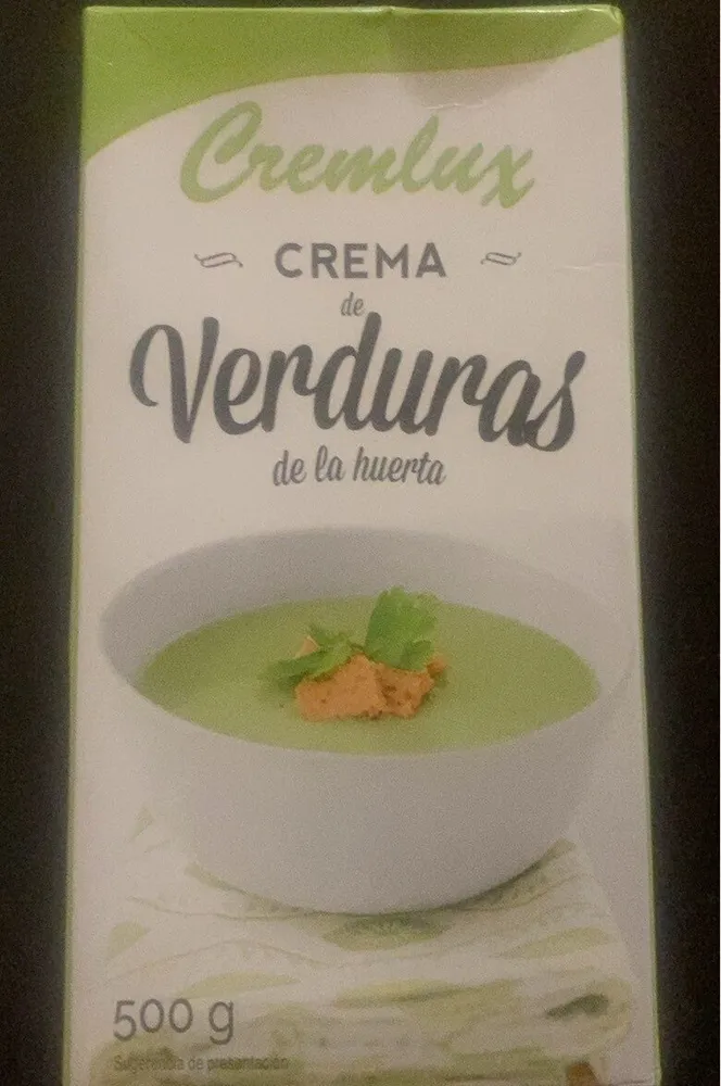 Crema de Verduras de la huerta