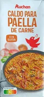 Caldo para paella de carne