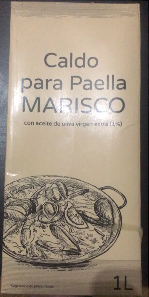Caldo para paella Marisco