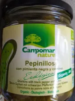 Pepinillos con pimienta negra y comino