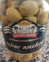 Aceitunas verdes deshuesadas