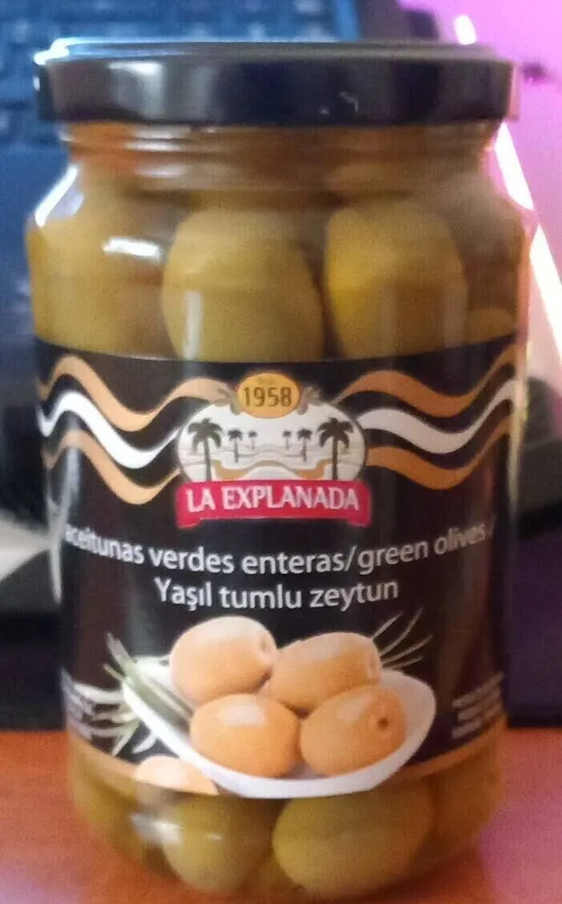 Aceitunas verdes enteras