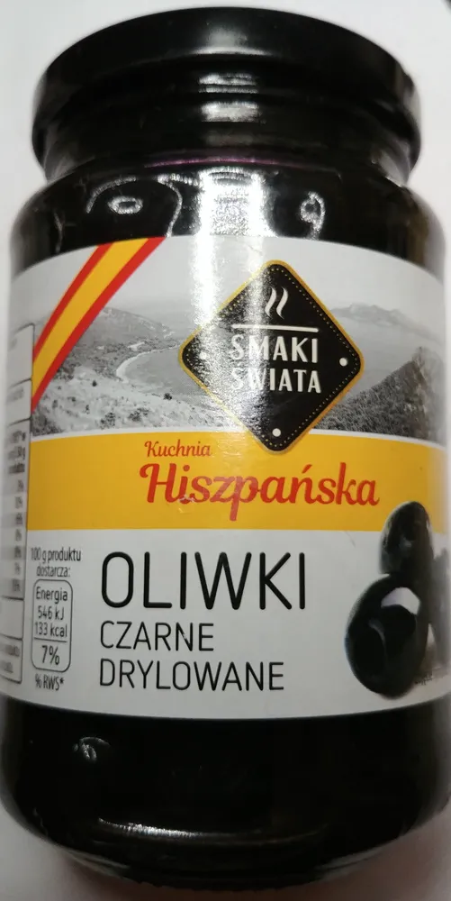 Oliwki czarne drylowane