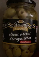 Olives vertes denoyautées grand calibre