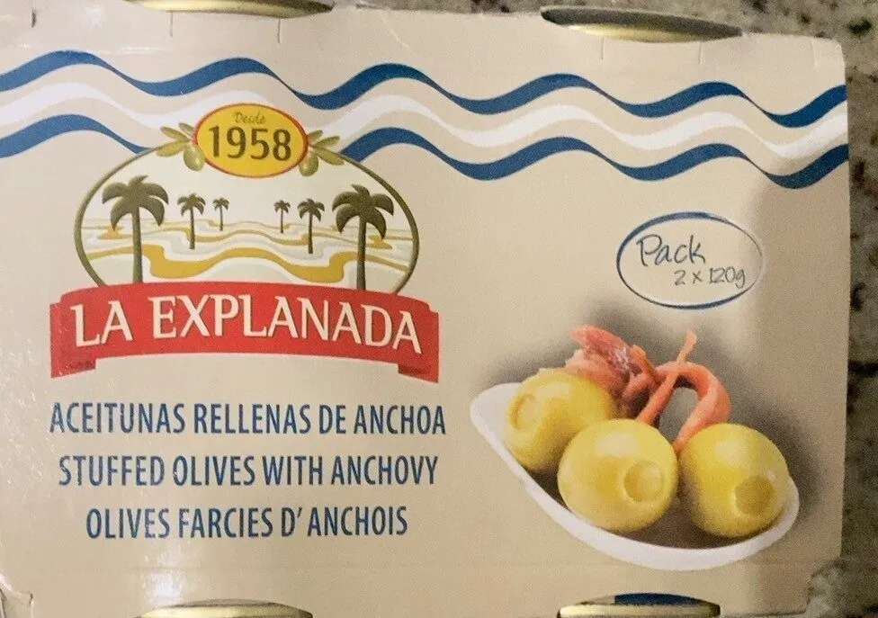 Olives farcies d’anchois