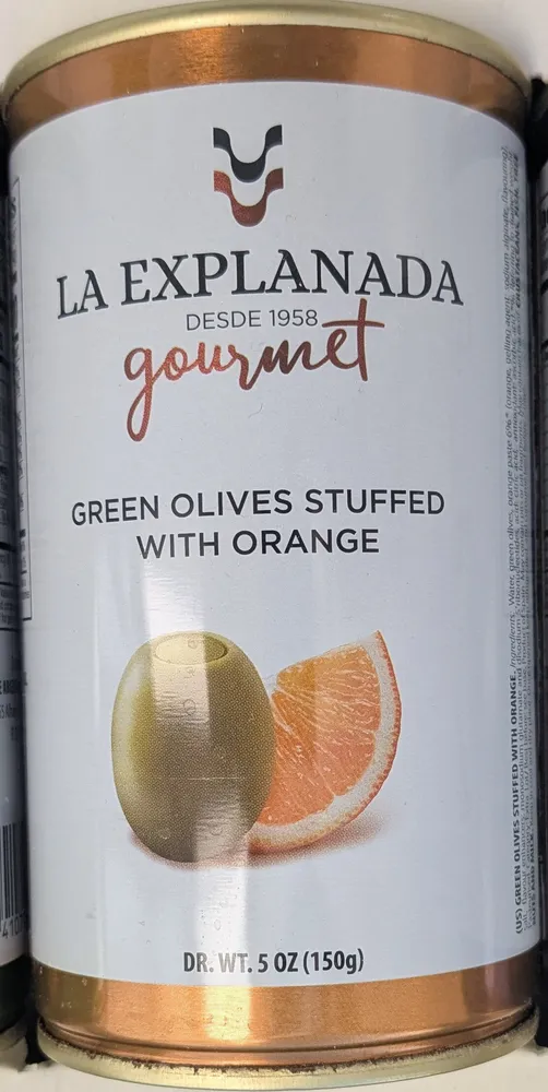 ACEITUNAS RELLENAS DE NARANJA