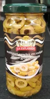 Aceitunas verdes en rodajas