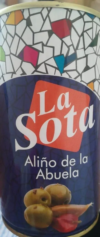Aceituna aliño de la abuela