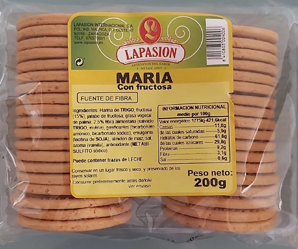Maria con fructosa