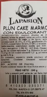 Lapasion plun cake mármol