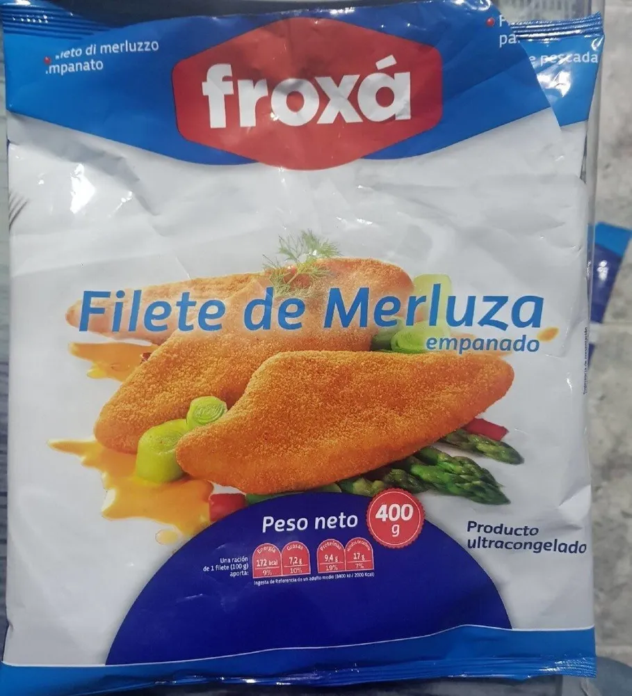 Filete de merluza empanado