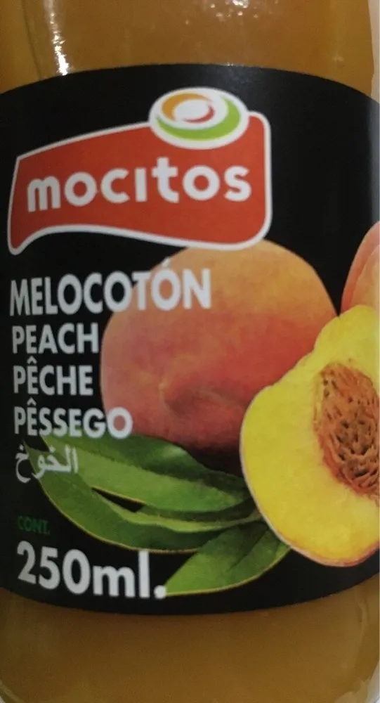 Mocitos Zumo Melocotón 250ml.