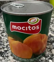 Mitades de melocoton sin azucar