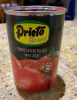 Tomate entero pelado en su jugo