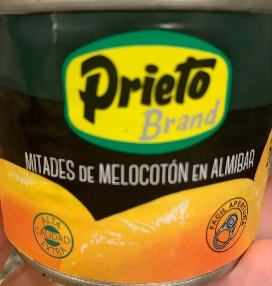 Melocoton en almibar