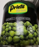 Guisantes rehidratados