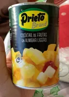 Cocktail de frutas en almibar ligero