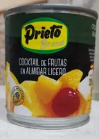 Cocktail de frutas en almíbar ligero