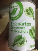 Corazones de alcachofa en cuartos