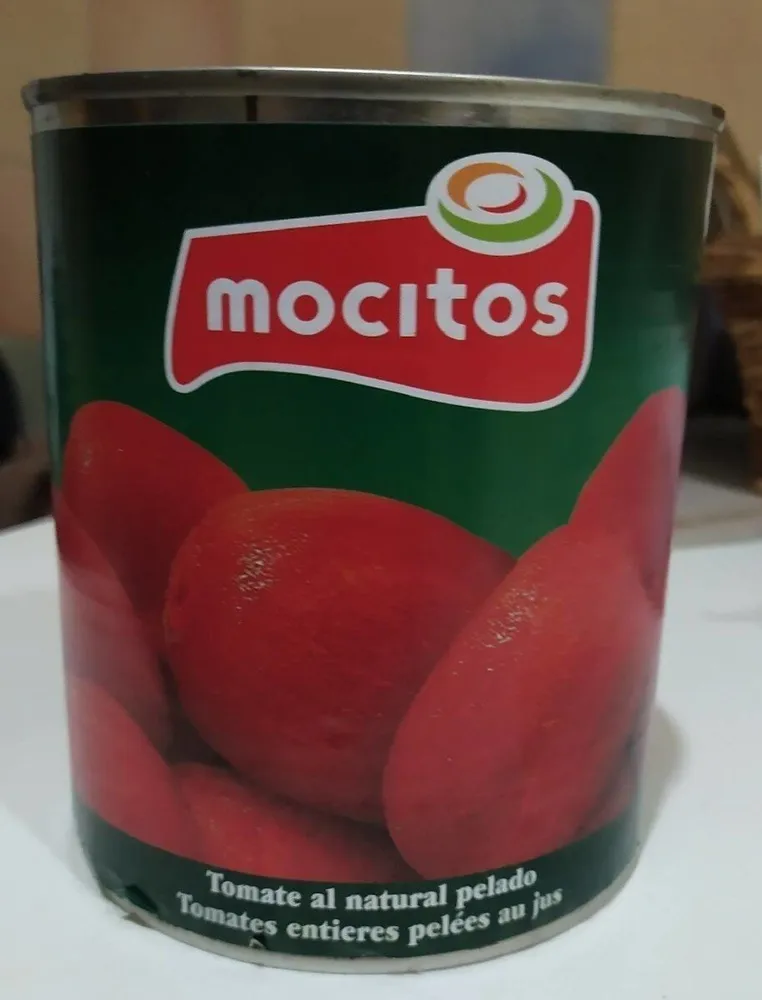 Tomate natural pelado