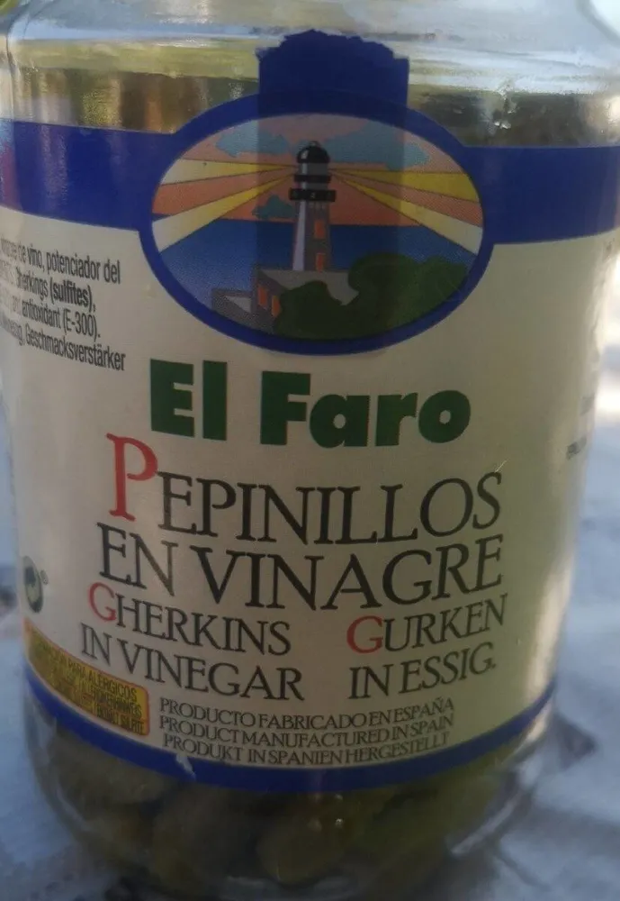 Pepinillos en vinagree