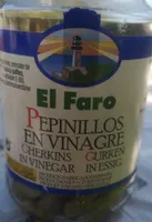 Pepinillos en vinagree
