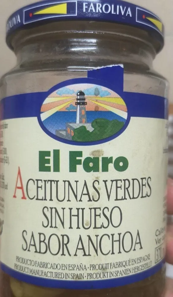Aceitunas verdes sin hueso