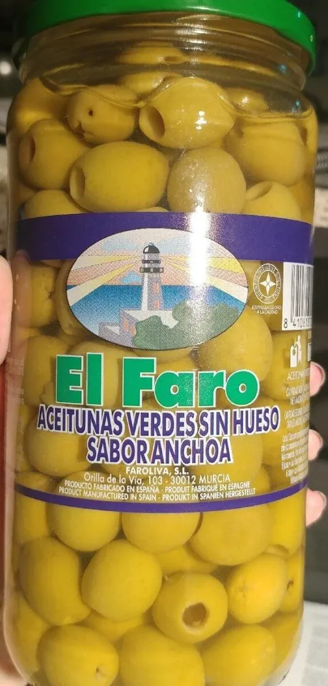 Aceitunas El Faro Sin hueso