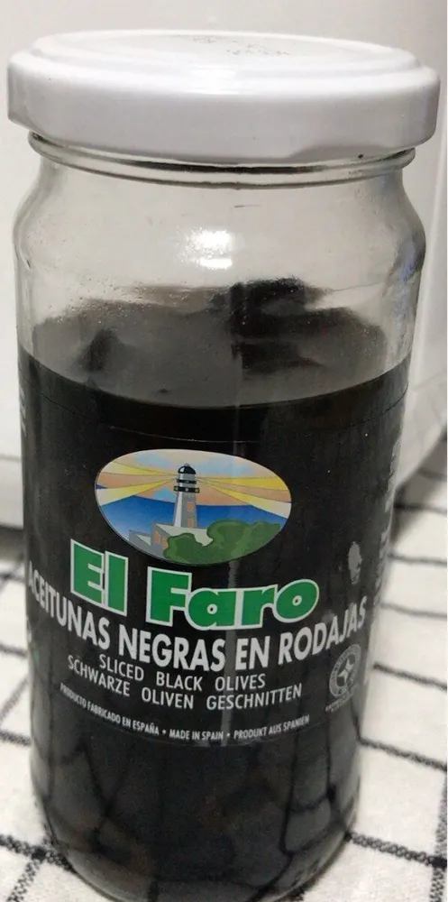 Aceitunes Negras en rodajas