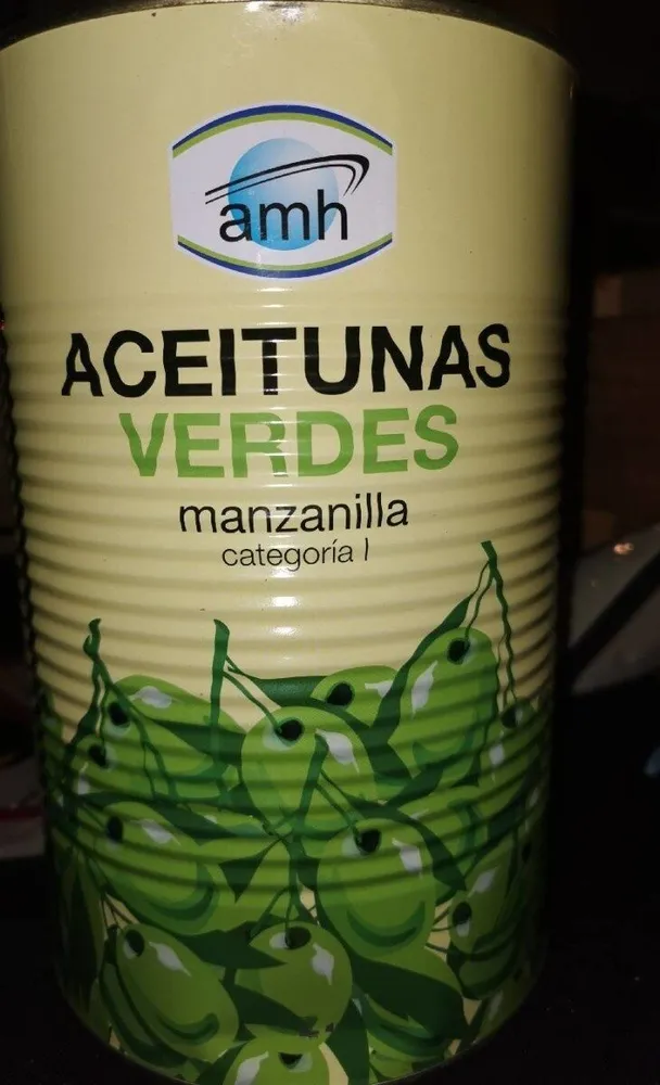 Aceitunas verdes manzanilla