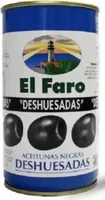 Aceitunas negras deshuesadas