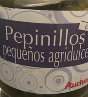 Pepinillos pequeñis agridulces