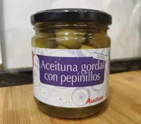Aceituna gorda con pepinillos