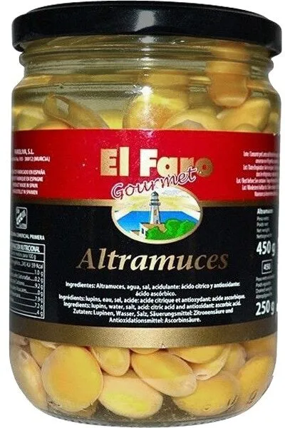 Gourmet altramuces