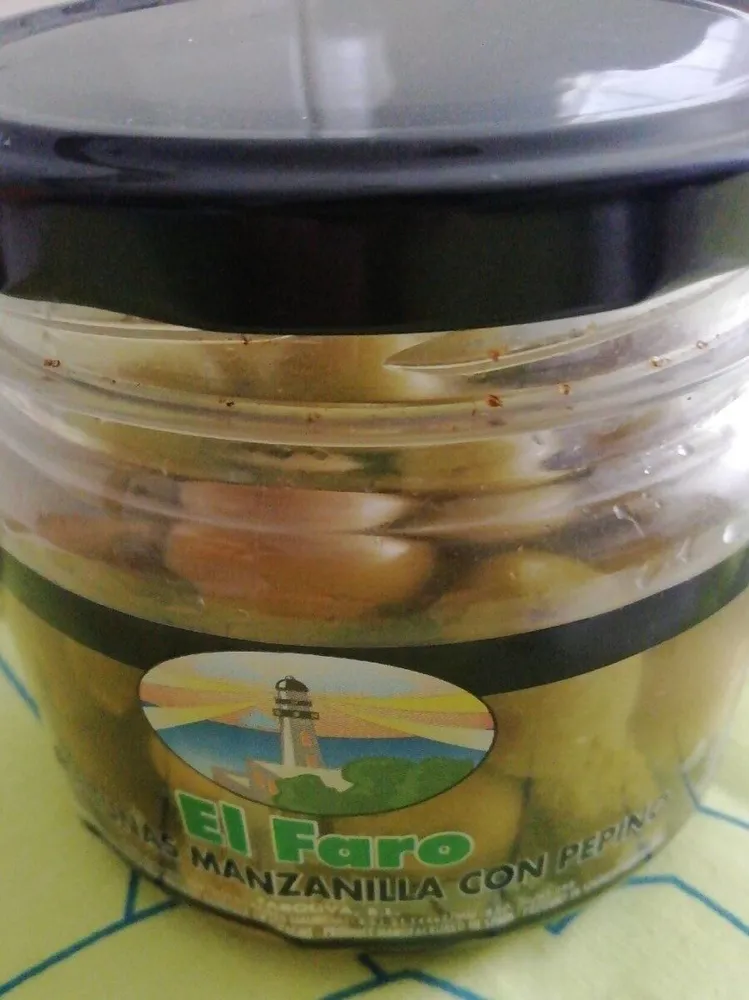 Aceitunas manzanilla con pepini