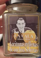 Aceitunas rellenas de anchoas Selectas