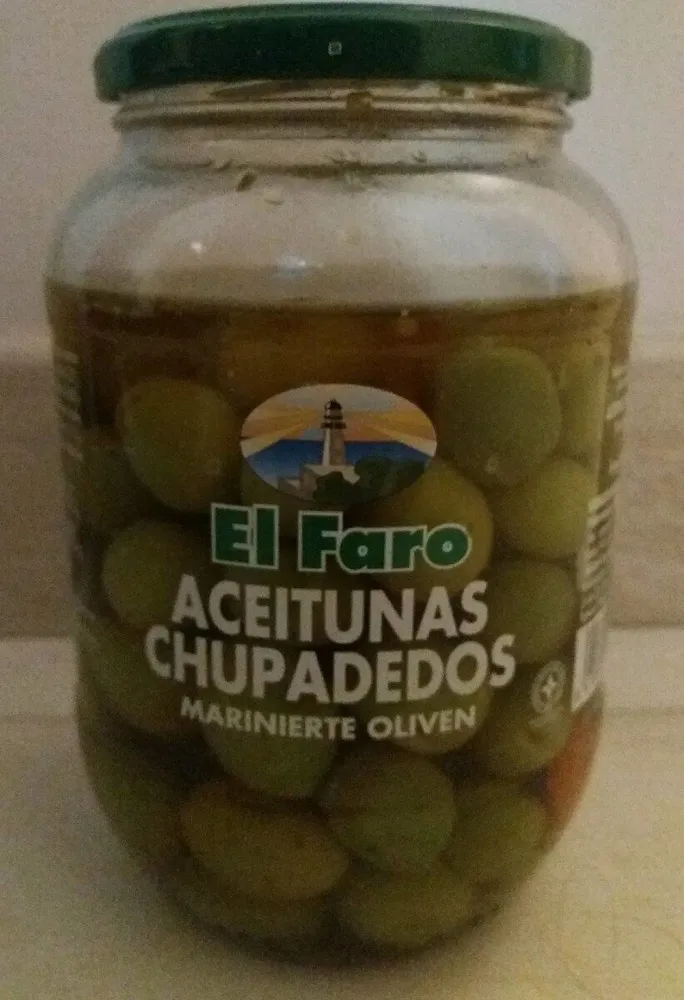Aceitunas chupadedos
