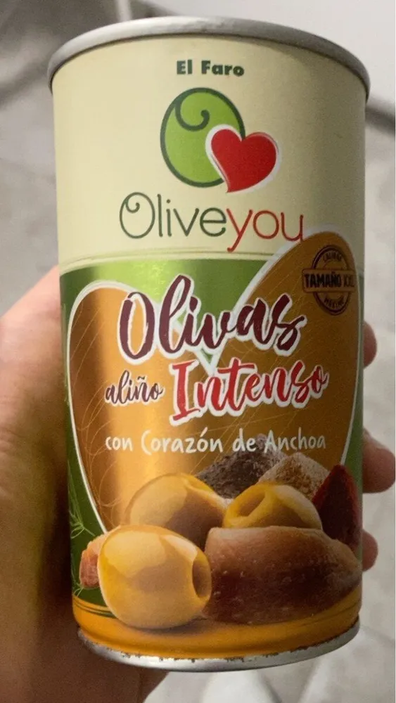 Olivas aliño intenso