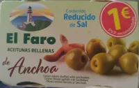 Aceitunas rellenas de anchoa