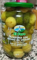 Aceituna con pepino en vinagre