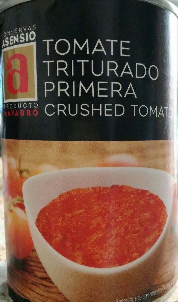 Tomate triturado primera